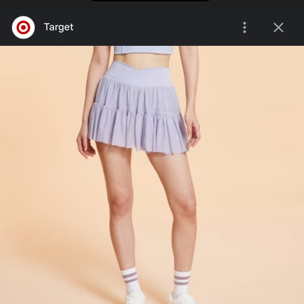 Blogilates Mommy and Me Ballerina Skort Lilac